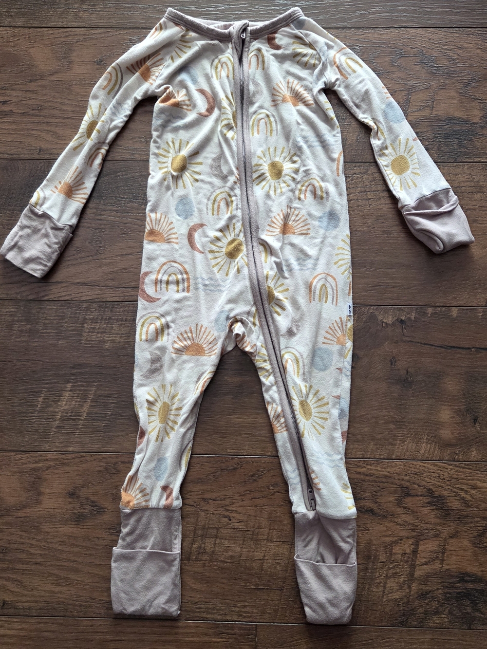 Little Sleepies Zippy Desert Sunrise 6-12m